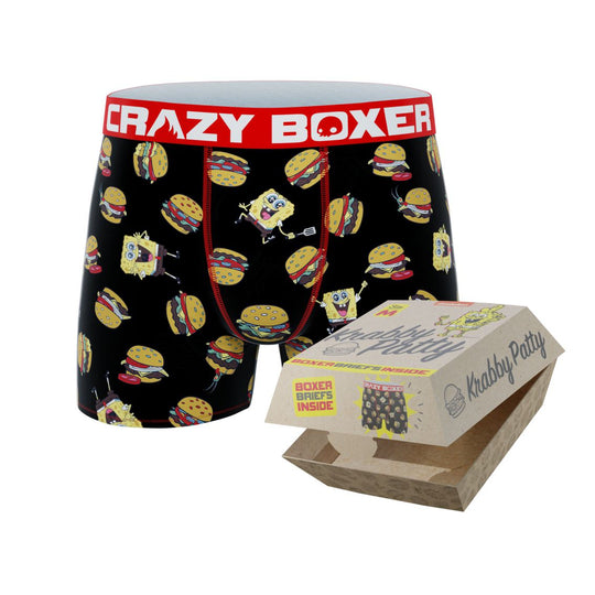 Crazy Boxer SpongeBob SquarePants All Smiles Boxer Briefs
