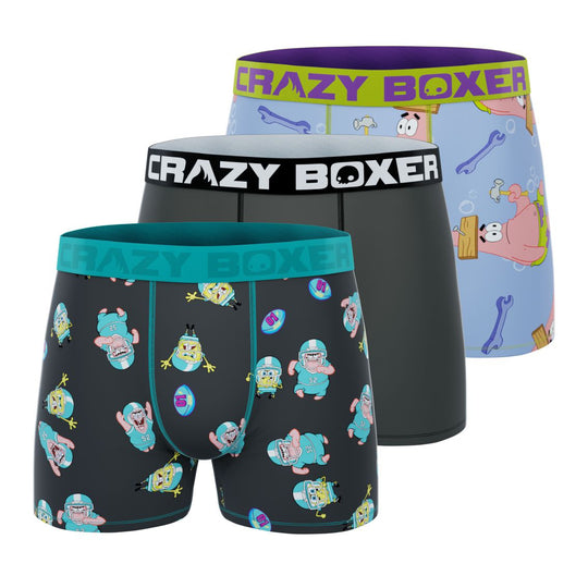 Crazy Boxer SpongeBob SquarePants All Smiles Boxer Briefs