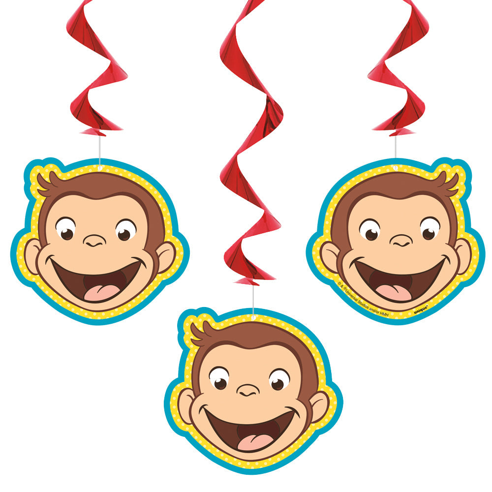 curious george pictures with balloons