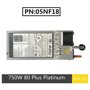 StoneTaskin Original 5NF18 05NF18 For Dell R620 520 720 820 920 T420 750W Power Supply E750E-S0 DPS-750AB-29 A F750E-S0 D750E-S1/S3 One Year Warranty Fully Tested Free Shipping - StoneTaskin