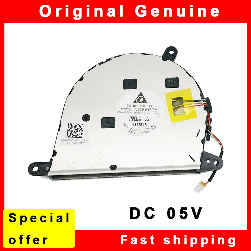 New Laptop Cooling Fan Cooler For NEC PC-N1355FAL-J ND65C35 DC28000GWD0 DC 05V 0.5A 21B06 4PIN