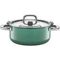 Nature Colours Low Casserole Dish, Ocean Green