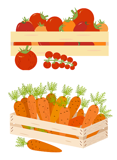 Carrots & Tomatoes