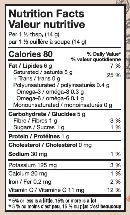 Focus Fuel Coffee Nutrition Facts