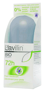 Lavilin 72h Roll-On Foot Deodorant in its boxes