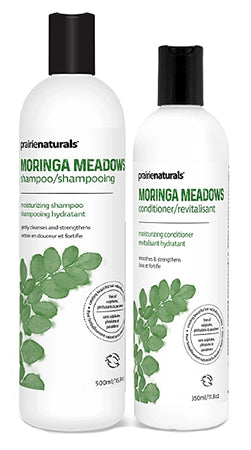 Moringa Meadows Moisturizing Shampoo and Conditioner