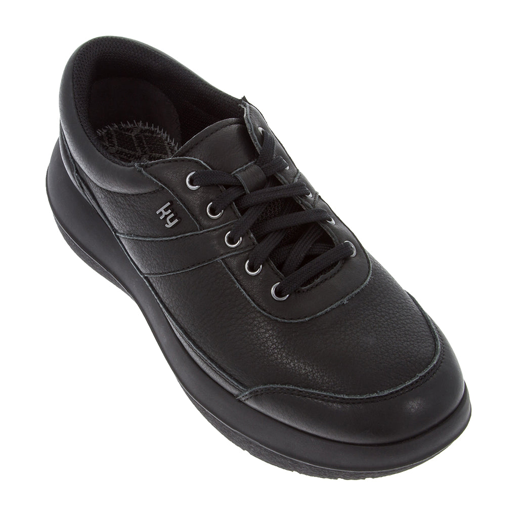 kybun - Aubonne (Women's Black Leather Shoe) – AvivaHealth.com