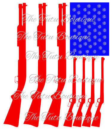 Download American Flag Guns And Shells 4th Of July Merica Instant Download Sew Sticky Designs