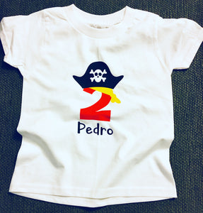 pirate birthday shirt