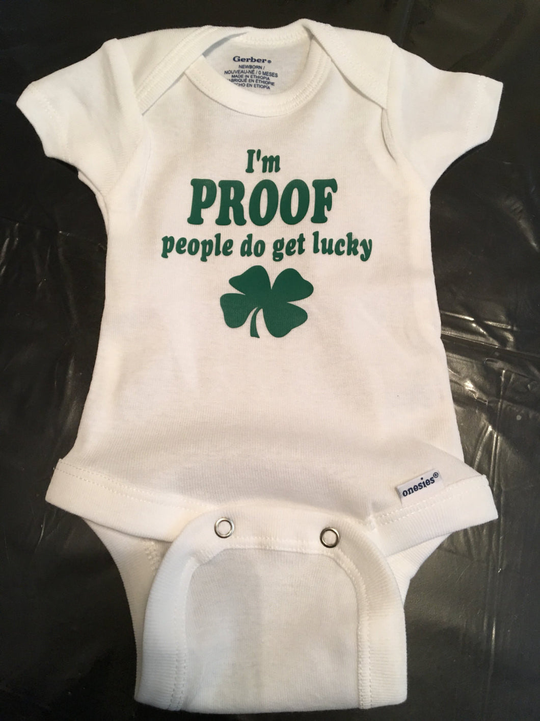 st patricks day onesie