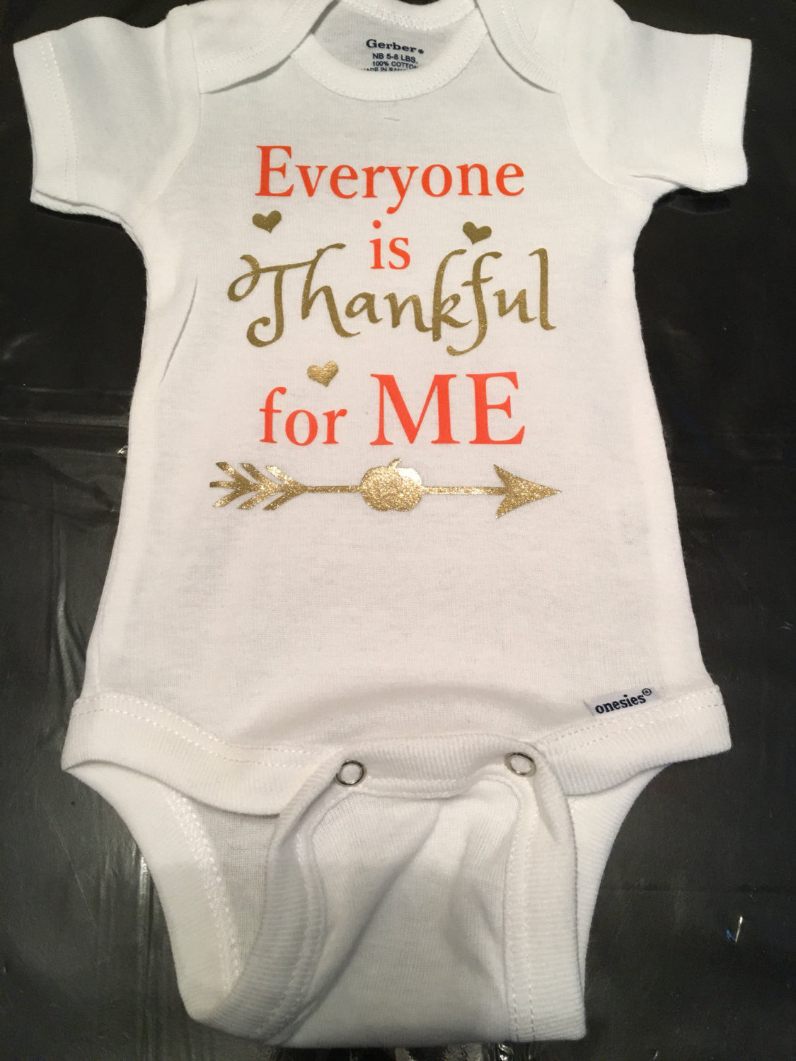 thankful onesie