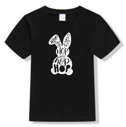 Toddler Kids Easter Holiday Shirt Bunny Rabbit Hop – RKCreativeImpressions