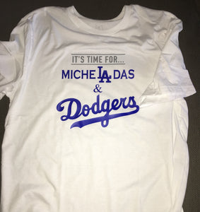 it's time for dodger baseball t shirt