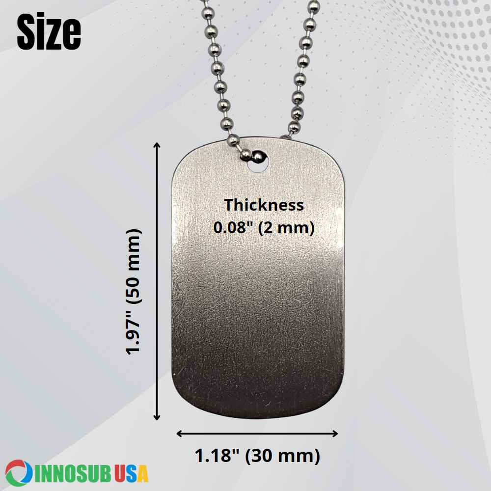 what size are dog tags