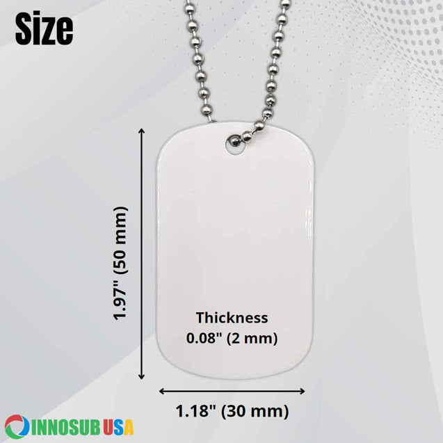 what size are dog tags
