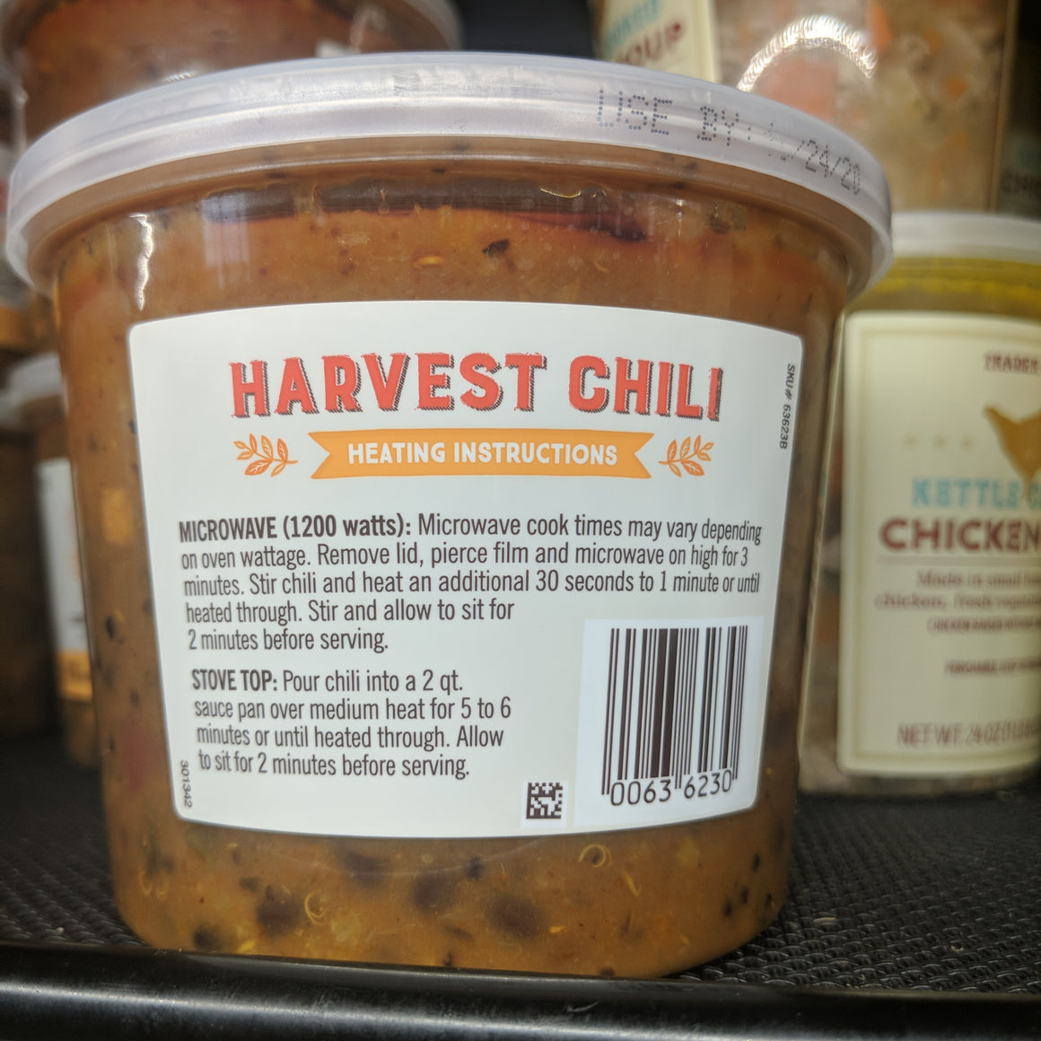 Trader Joe's Harvest Chili (Refrigerated) We'll Get The Food