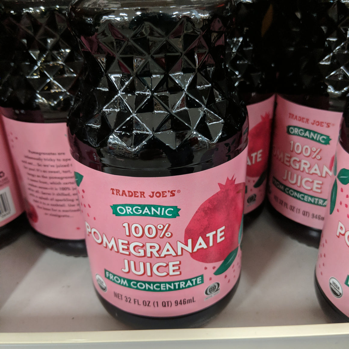 Trader Joe's Organic 100 Pomegranate Juice We'll Get The Food