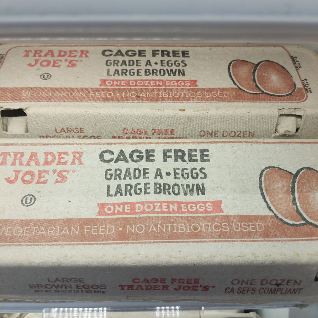 Trader Joe's Cage Free Large Brown Grade A Eggs (One Dozen) We'll Get