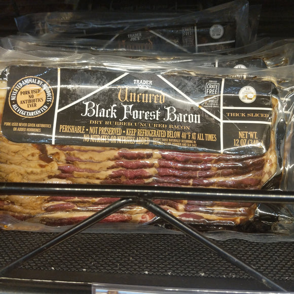 Trader Joe S Uncured Black Forest Bacon We Ll Get The Food