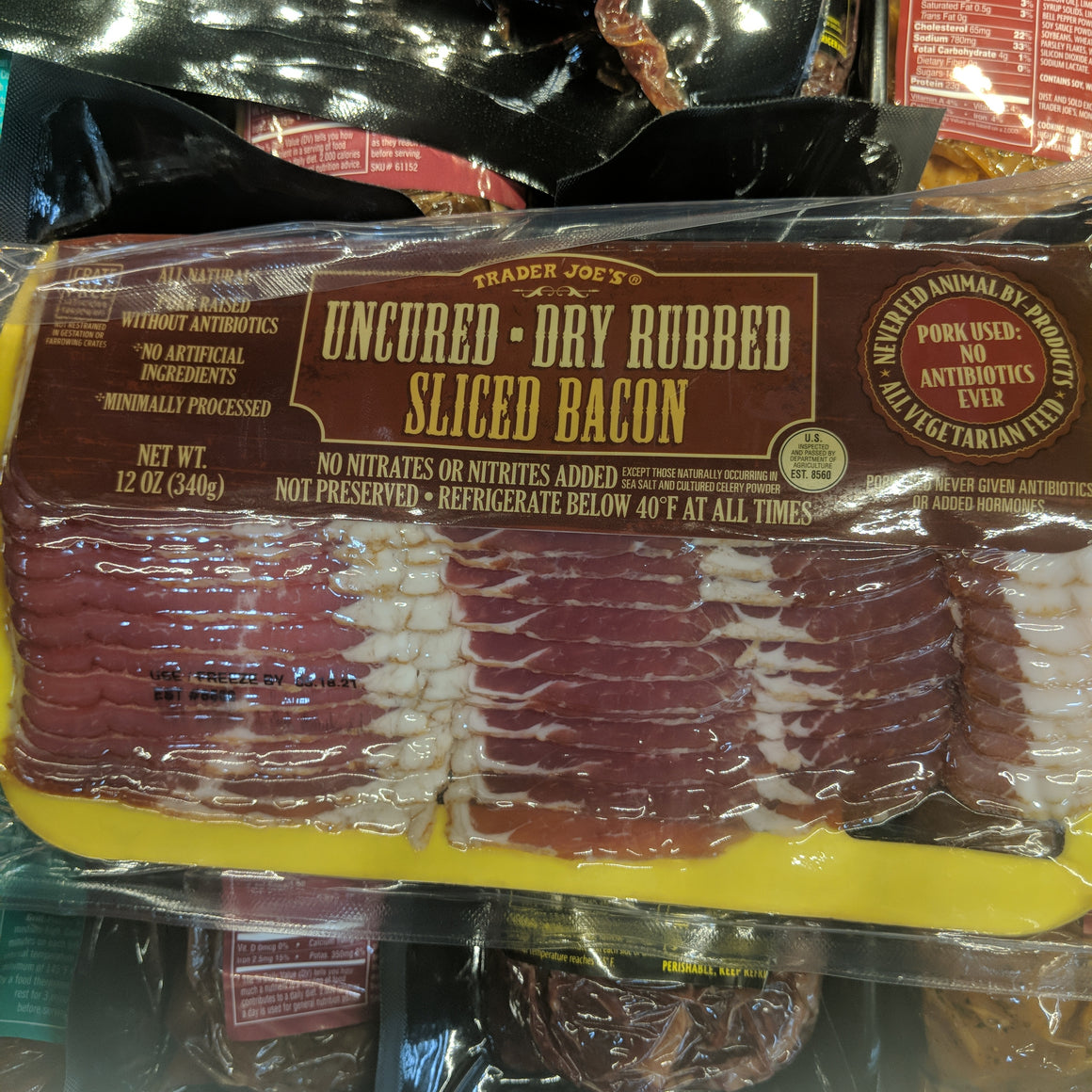 black forest bacon at fresh market