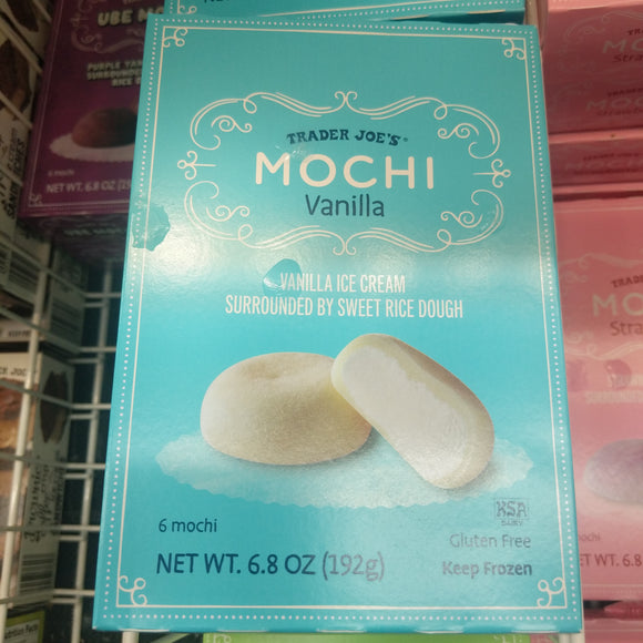 Trader Joe's Mochi Ice Cream (Vanilla) – We'll Get The Food