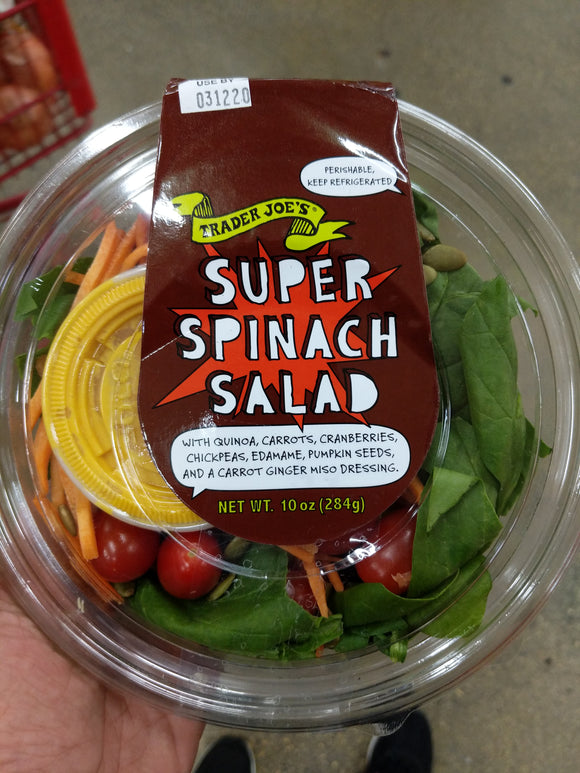 Trader Joe's Super Spinach Salad We'll Get The Food