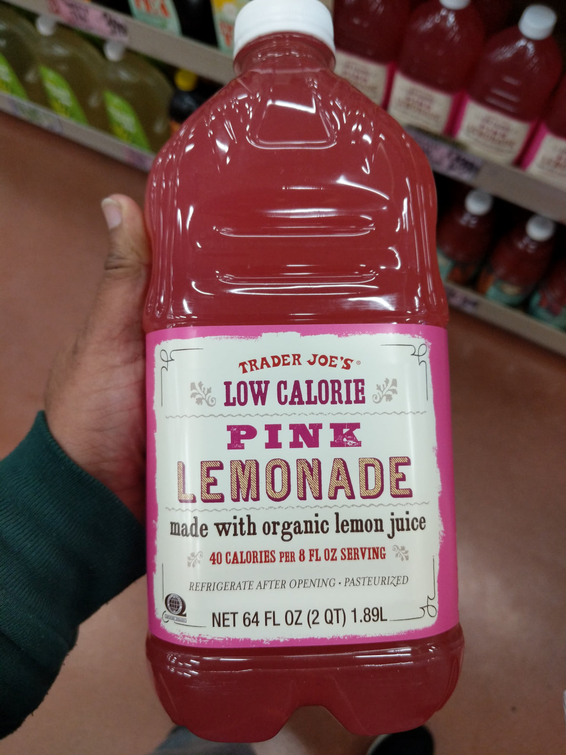 Trader Joes Low Calorie Pink Lemonade Well Get The Food 2203