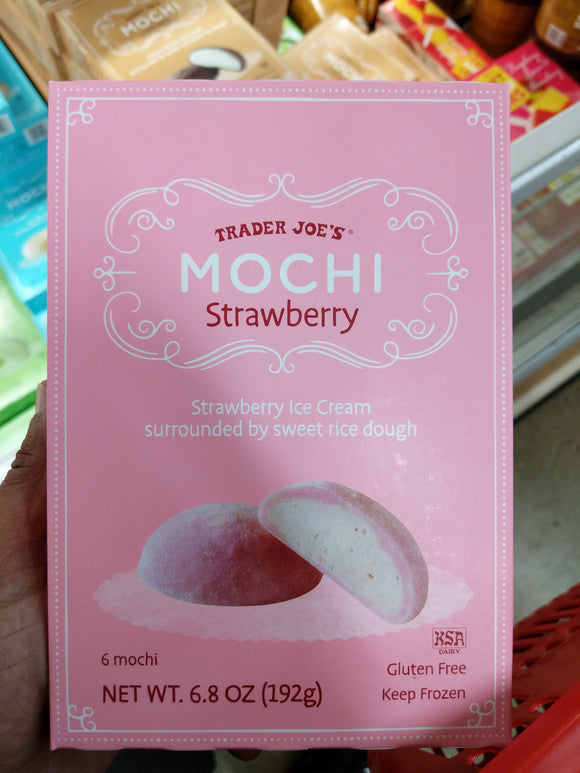 Trader Joe's Mochi Ice Cream (Strawberry) – We'll Get The Food