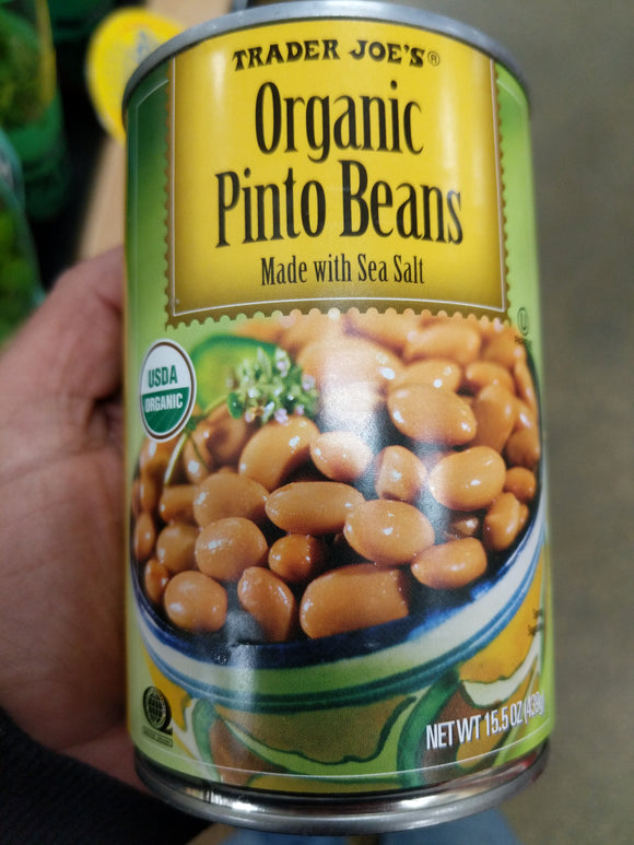 Trader Joe's Organic Pinto Beans – We'll Get The Food