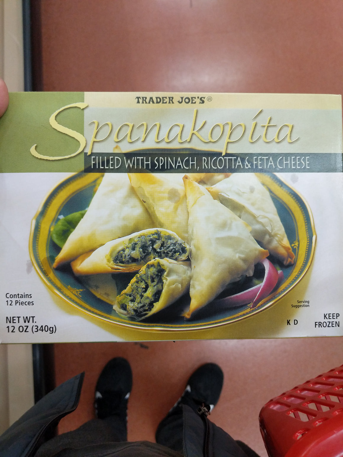 Trader Joe's Spanakopita Appetizers (Filled with Spinach, Ricotta, and ...