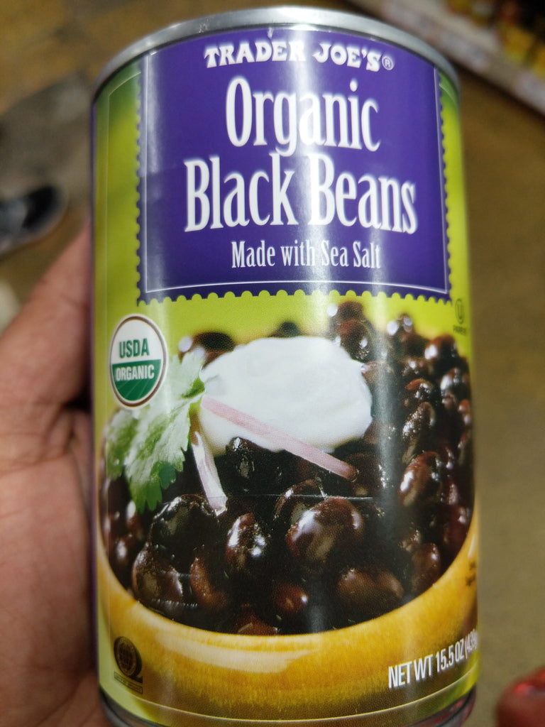 Trader Joe's Organic Black Beans – We'll Get The Food