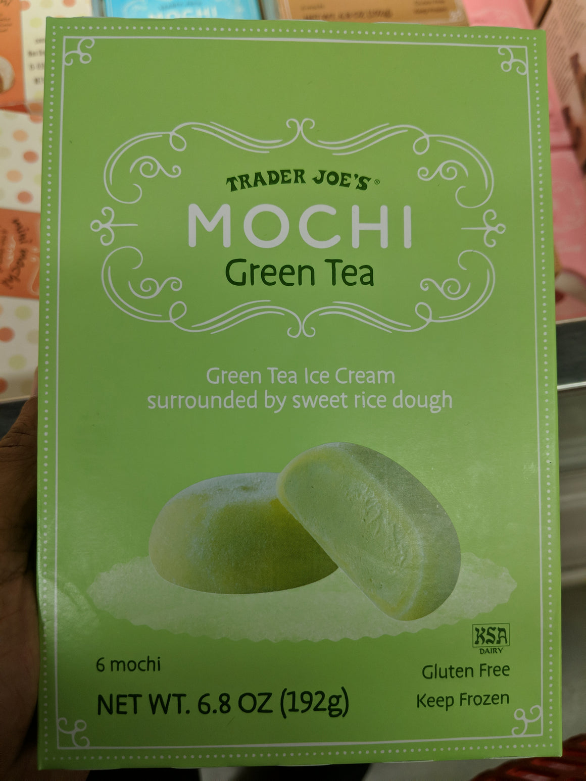 Trader Joe's Mochi Ice Cream (Green Tea) – We'll Get The Food