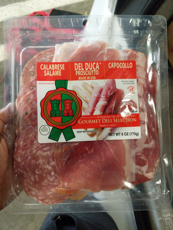 Trader Joe's Italian Meat Gourmet Combo Pack (Calabrese Salame, Presid ...