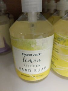Trader Joe's Liquid Lemon Kitchen Hand Soap