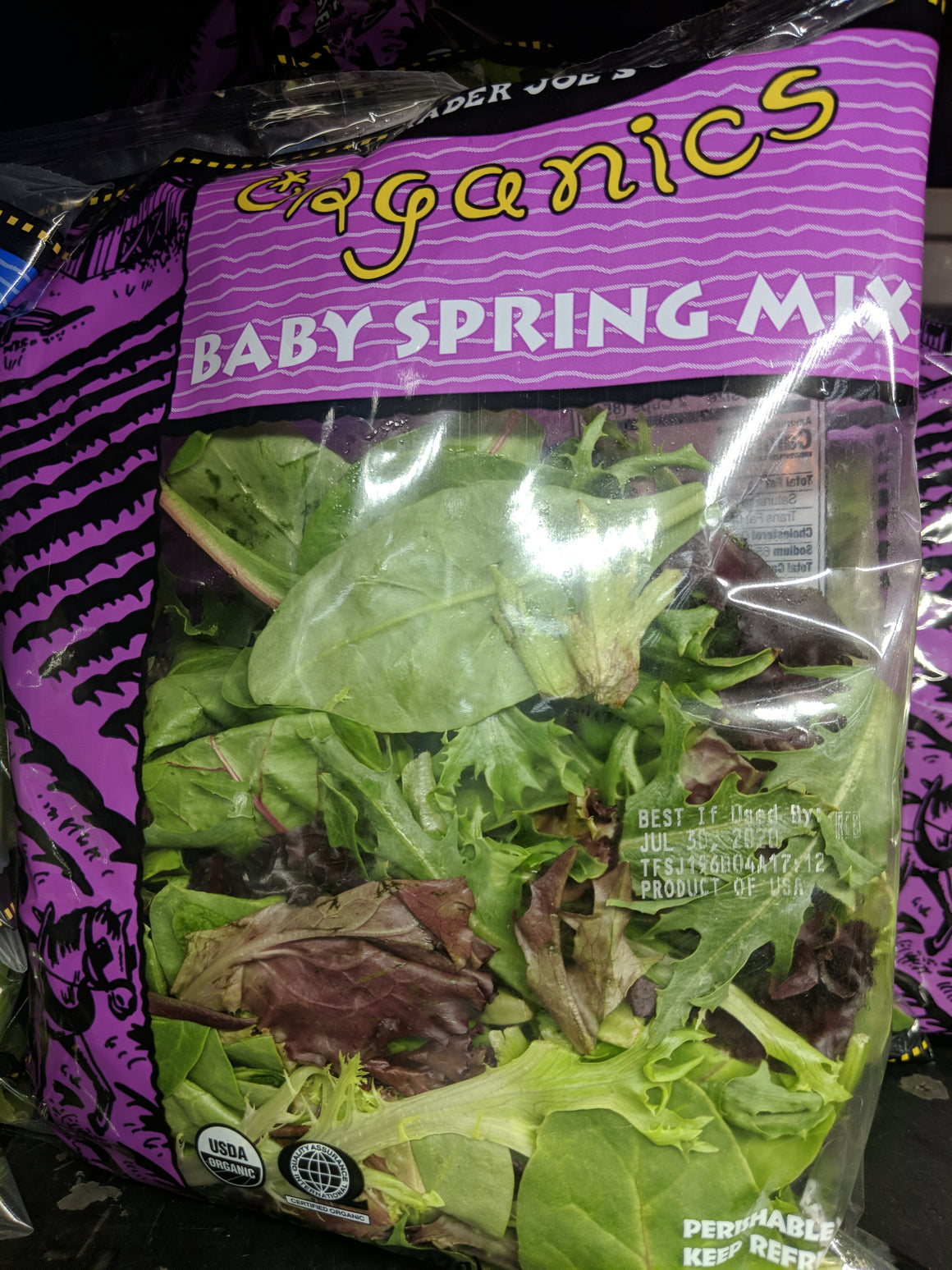 Trader Joe's Spring Mix Salad We'll Get The Food