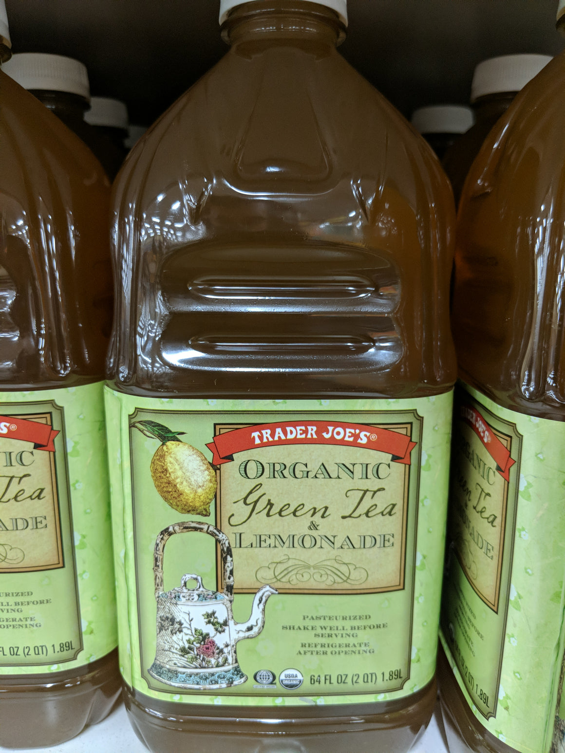 Trader Joe's Organic Green Tea Lemonade – We'll Get The Food