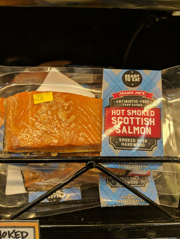 Trader Joe's Hot Smoked Scottish Salmon (Ready to Eat, Smoked over Har ...