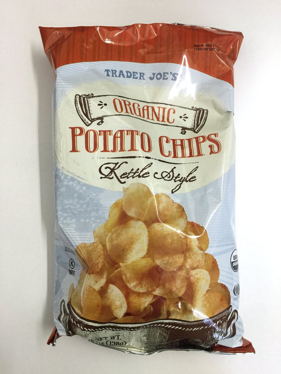 Trader Joe's Organic Kettle Style Potato Chips We'll Get