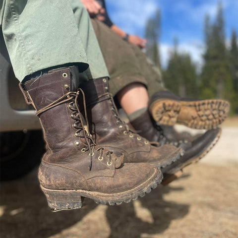 wildland fire boot sole and heel