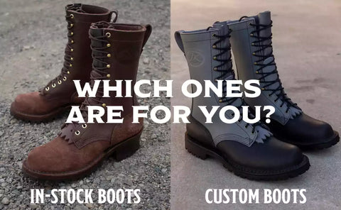 stock vs custom boots