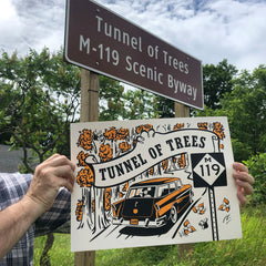 Tunnel of Trees Poster