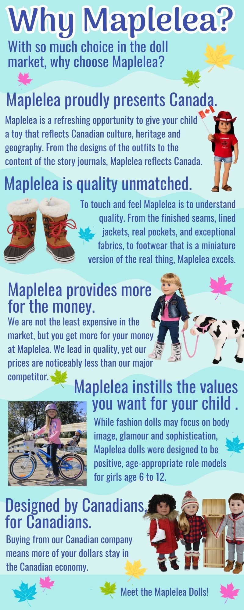 Why Maplelea dolls for your child