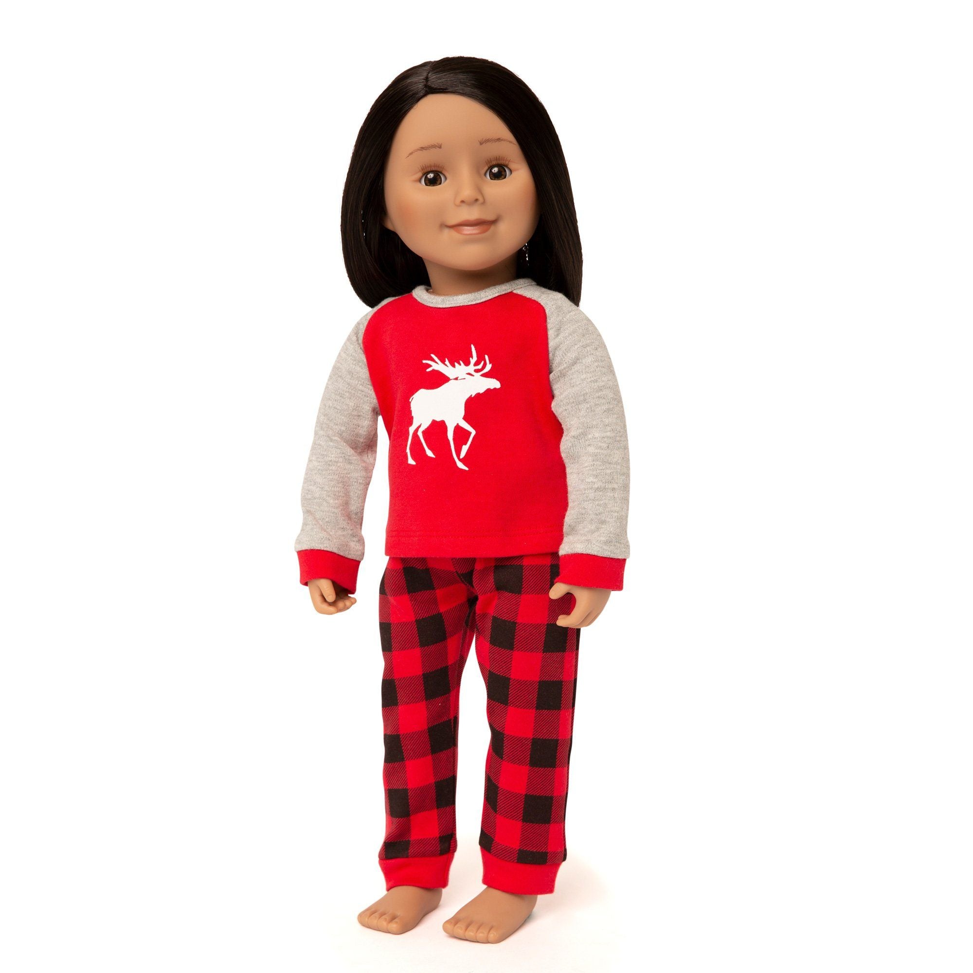 18 inch doll matching pajamas