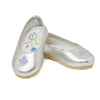 Maplelea Friend 18 inch doll starter outfit silver ballet flats with maple leaf cutout fits all 18 inch dolls.