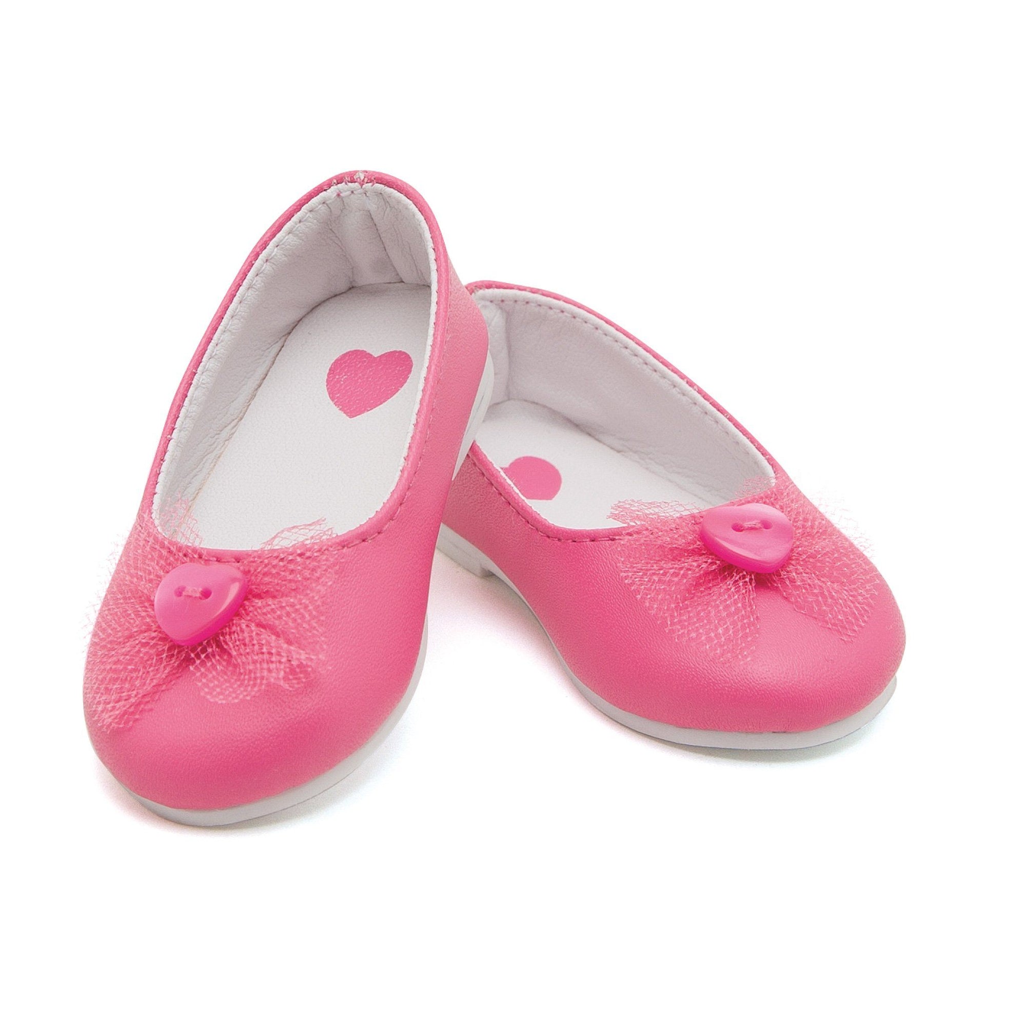 cute pink flats