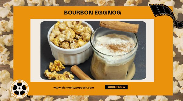 Bourbon Eggnog Popcorn Flavor