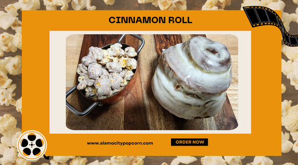 Cinnamon Roll flavored Popcorn