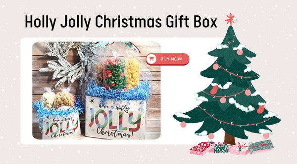 Holly Jolly Christmas Gift Box
