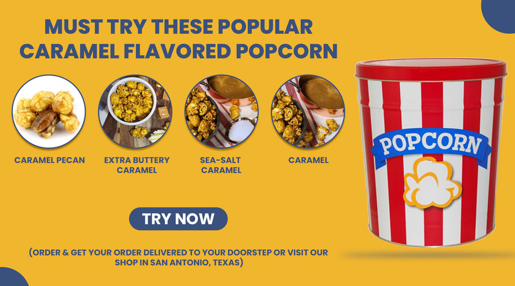 Must try these caramel popcorn flavor