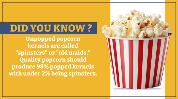 what is Old maids and spinsters in popcorn